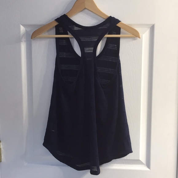 Splendid Navy Racerback Tank - Picture 4 of 4